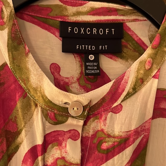 Classy blouse ,so comfy too!! Beautiful colors for office or casual wear - Picture 2 of 6